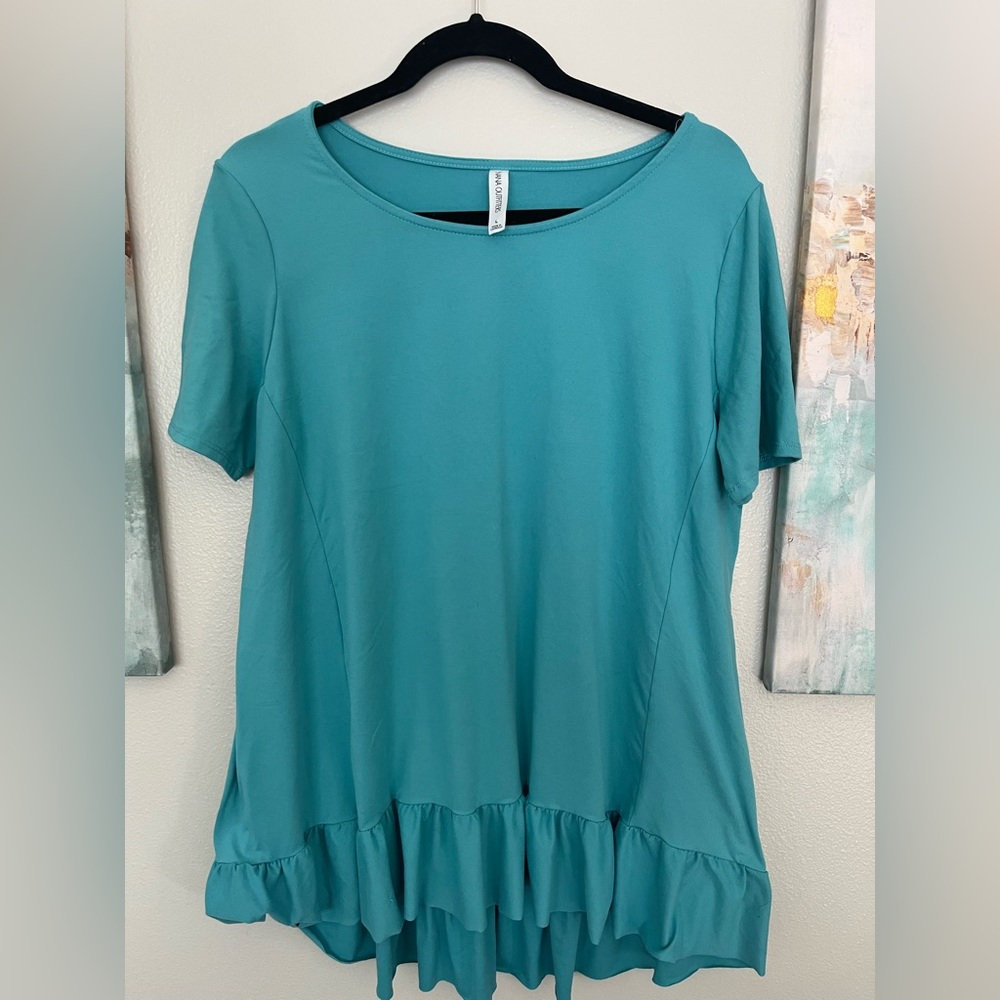 Zenana Premium Teal Tunic